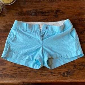 Baby blue J. Crew Chino 3” shorts